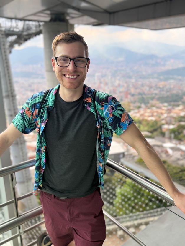 Me in Medellín, Colombia.